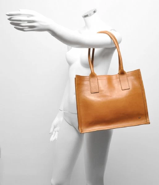 Icons Tote Large Cognac 2 Icons Tote Large Cognac - Afbeelding 2