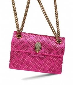 KURT GEIGER Fabric Mini Kensington Fuchsia -Mode Tas 9546652609 52 4 600