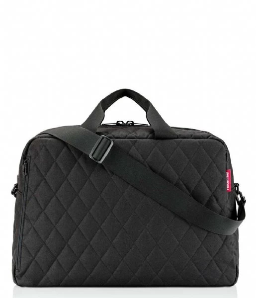 Reisenthel Duffelbag M Rhombus Black 1 Reisenthel Duffelbag M Rhombus Black