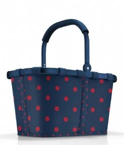Reisenthel Carrybag Frame Mixed Dots Red -Mode Tas BK3076 3 600
