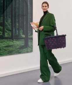 Reisenthel Carrybag Frame Mixed Dots Red -Mode Tas BK3076 6 600