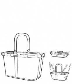 Reisenthel Carrybag Frame Bandana Red -Mode Tas BK3086 6 600