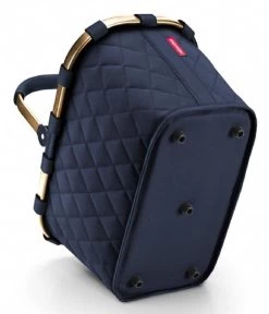 Reisenthel Carrybag Frame Rhombus Midnight Gold -Mode Tas BK4111 4 600