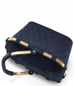 Reisenthel Carrybag Frame Rhombus Midnight Gold -Mode Tas BK4111 5 600