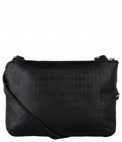 Cowboysbag Bag Haydock Croco Black -Mode Tas Cowboysbag 3291 bagHaydock crocoblack 4 600