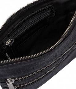 Cowboysbag Bag Haydock Croco Black -Mode Tas Cowboysbag 3291 bagHaydock crocoblack 5 600