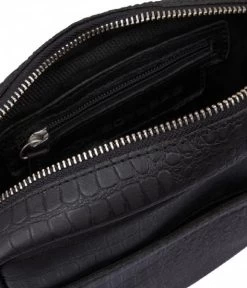 Cowboysbag Bag Hartford Croco Black -Mode Tas Cowboysbag 3298 bagHartford croocblack 5 600