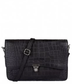 Cowboysbag Bag Henbury Croco Black