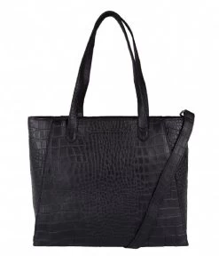 Cowboysbag Bag Bramhall Croco Black