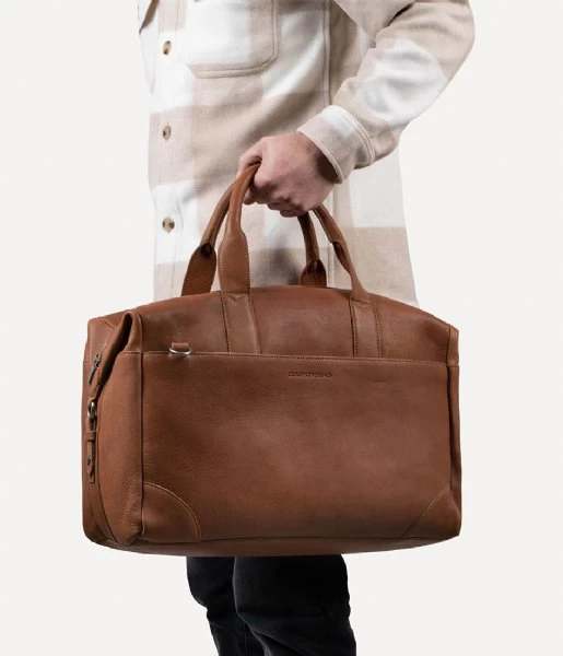 Cowboysbag Weekender Jordan 15.6 Inch Tan 2 Cowboysbag Weekender Jordan 15.6 Inch Tan - Afbeelding 2