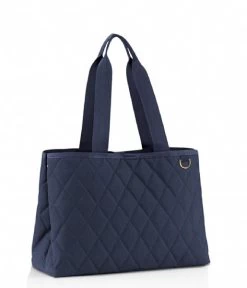 Reisenthel Classic Shopper L Rhombus Midnight Gold -Mode Tas DK4110 3 600