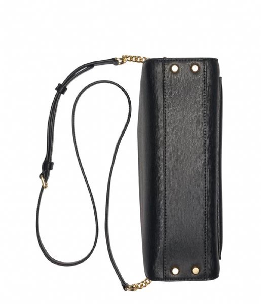 DKNY Bryant Med Box Crossbody Black Gold 4 DKNY Bryant Med Box Crossbody Black Gold - Afbeelding 4