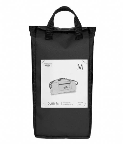 Eastpak Duffl R Medium Black 4 Eastpak Duffl R Medium Black - Afbeelding 4