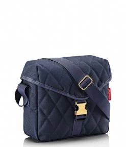 Reisenthel Saddle Bag Medium Rhombus Midnight Gold -Mode Tas EL4110 3 600