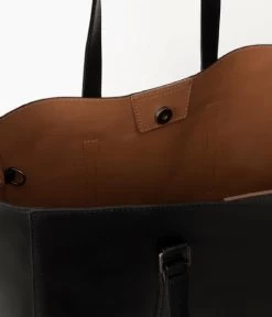 Matt & Nat Emel Arbor Tote Bag Black Pecan 10 Matt & Nat Emel Arbor Tote Bag Black Pecan -Mode Tas FW22 Arbor Emel black 4 600