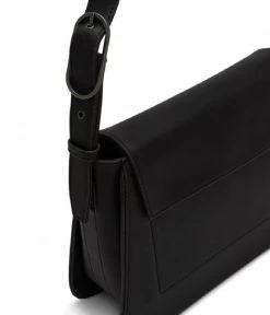 Matt & Nat Leia Vintage Shoulder Bag Black -Mode Tas FW22 Vintage leia black 5 600