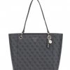 Guess Noelle Elite Tote Coal Logo