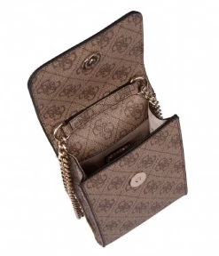 Guess Noelle Flap Chit Chat Latte Logo 5 Guess Noelle Flap Chit Chat Latte Logo -Mode Tas HWBG7879810 LTL 3 600