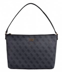 Guess Eco Brenton Tote Coal Logo -Mode Tas HWESB839023 coal logo 4 600