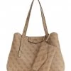 Guess Eco Brenton Girlfriend Satchel Latte Logo