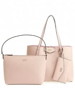 Guess Eco Brenton Tote Almond