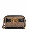 Guess Aviana Camera Bag Latte Black