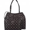 Guess Vikky Tote Brown