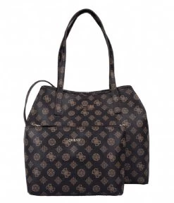 Guess Vikky Tote Brown