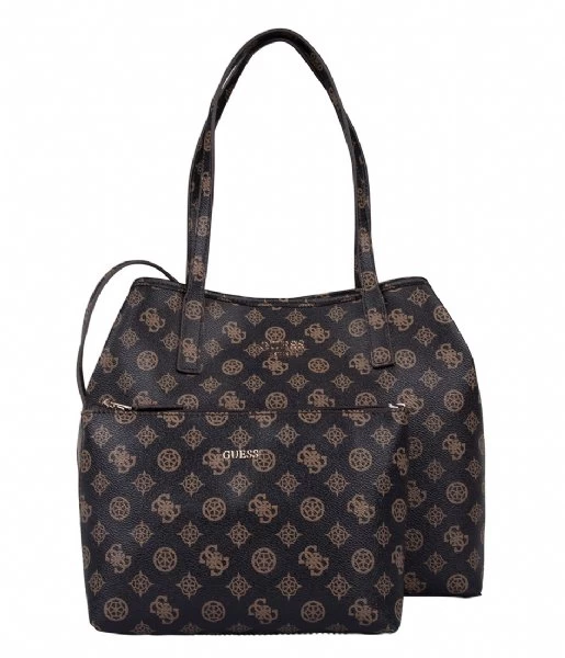 Guess Vikky Tote Brown 1 Guess Vikky Tote Brown