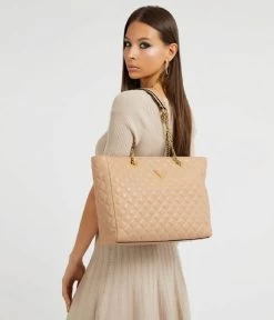 Guess Giully Tote Beige -Mode Tas HWQA8748230 BEI 3 600