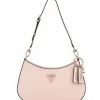 Guess Noelle Top Zip Shoulder Bag Light Rose