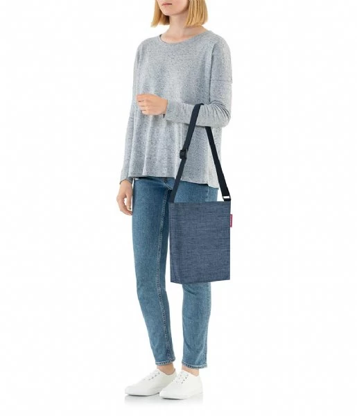 Reisenthel Shoulderbag S Twist Blue 2 Reisenthel Shoulderbag S Twist Blue - Afbeelding 2