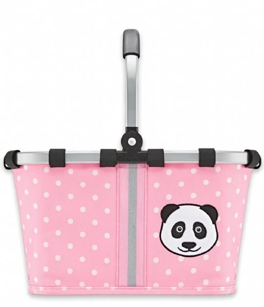 Reisenthel Carrybag XS Kids Panda Dots Pink 1 Reisenthel Carrybag XS Kids Panda Dots Pink