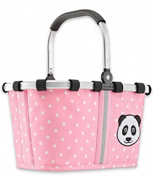 Reisenthel Carrybag XS Kids Panda Dots Pink 2 Reisenthel Carrybag XS Kids Panda Dots Pink - Afbeelding 2