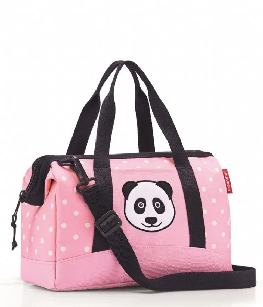 Reisenthel Allrounder XS Kids Panda Dots Pink 2 Reisenthel Allrounder XS Kids Panda Dots Pink - Afbeelding 2