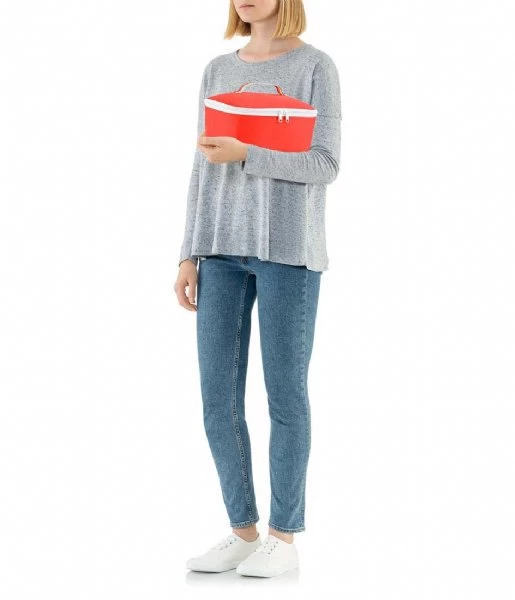 Reisenthel Coolerbag M Pocket Pop Strawberry 2 Reisenthel Coolerbag M Pocket Pop Strawberry - Afbeelding 2