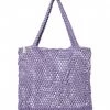 Lilac Macrame Mom Bag Lilac
