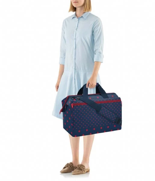 Reisenthel Allrounder L Pocket Mixed Dots Red 2 Reisenthel Allrounder L Pocket Mixed Dots Red - Afbeelding 2