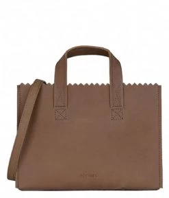 My Paper Bag Mini Handbag Crossbody Hunter Mid Brown