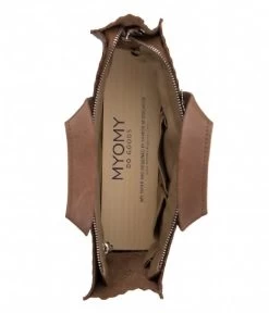 My Paper Bag Mini Handbag Crossbody Hunter Mid Brown -Mode Tas MYOMY My Paper Bag Mini Handbag Crossbody Hunter Original 10760001 inside 600