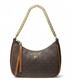 Michael Kors Jet Set Small Chain Brown Acorn