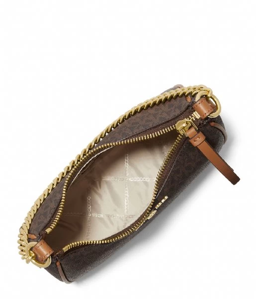 Michael Kors Jet Set Small Chain Brown Acorn 3 Michael Kors Jet Set Small Chain Brown Acorn - Afbeelding 3