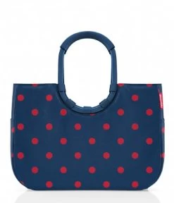 Reisenthel Loopshopper L Frame Mixed Dots Red