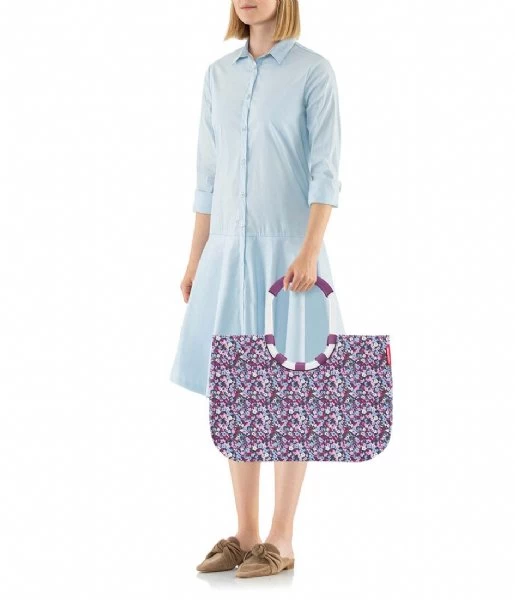 Reisenthel Loopshopper L Viola Mauve 2 Reisenthel Loopshopper L Viola Mauve - Afbeelding 2