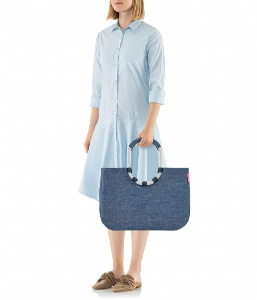 Reisenthel Loopshopper L Twist Blue 2 Reisenthel Loopshopper L Twist Blue - Afbeelding 2