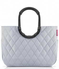 Reisenthel Loopshopper L Frame Rhombus Light Grey