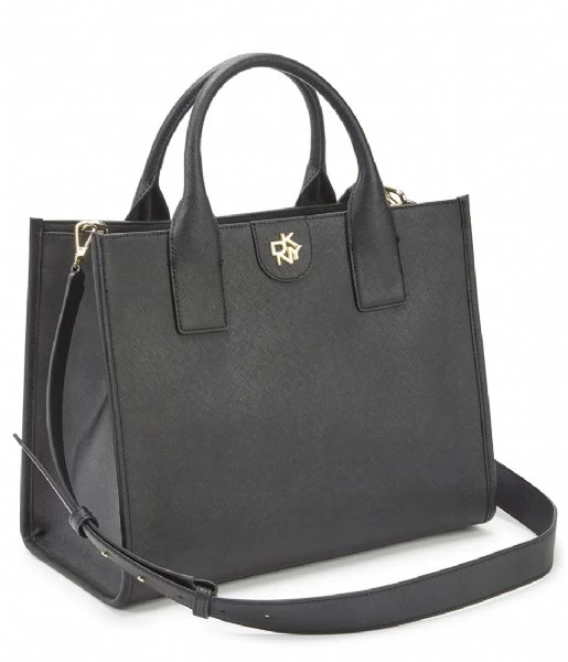 DKNY Carol Medium Tote Black Gold 2 DKNY Carol Medium Tote Black Gold - Afbeelding 2
