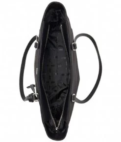 DKNY Casey Md Tote Black Silver -Mode Tas R23AE398BSV INT 600