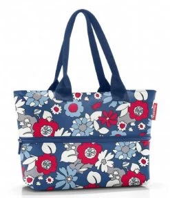 Reisenthel Shopper E1 Florist Indigo -Mode Tas RJ4088 3 600