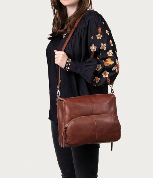 Haricot Crossbody Cognac 2 Haricot Crossbody Cognac - Afbeelding 2